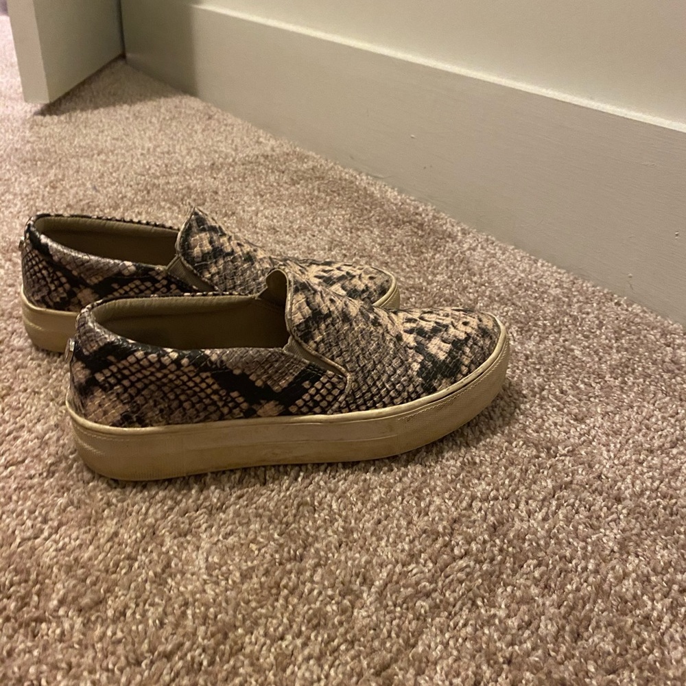 snakeskin platforms